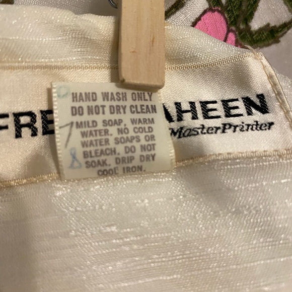 Beautiful Vintage Alfred Shaheen Maxi Size 10 - Picture 8 of 13